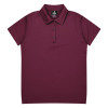 Hawksburn Womens Polos Maroon